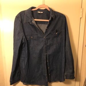 Jean Button Down Shirt